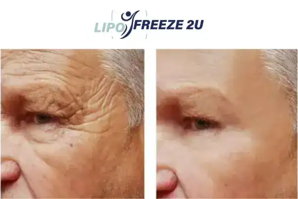 Mens before and after Morpheus 8 Epping results.